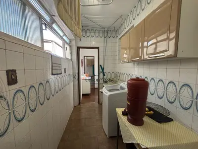 Área de serviço do apartamento de 3 quartos à venda no Ramos, em Viçosa MG.