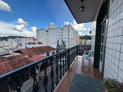 Sacada do apartamento de 3 quartos à venda no Ramos, em Viçosa MG.