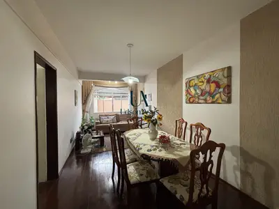 Sala do apartamento de 3 quartos à venda no Ramos, em Viçosa MG.