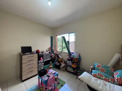 Quarto da casa de 3 quartos à venda no Silvestre, em Viçosa/MG.