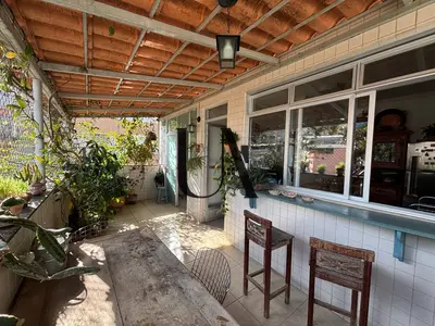 Área externa do penthouse de 3 quartos à venda no Fátima, em Viçosa/MG.