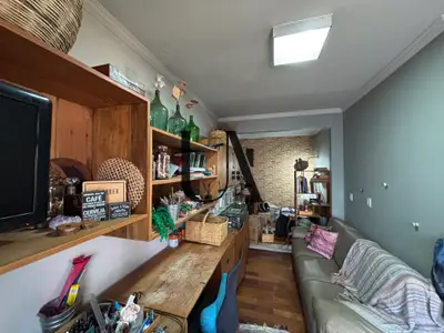 Suíte do penthouse de 3 quartos à venda no Fátima, em Viçosa/MG.